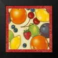 thumbnail image 2 of Wyatt Jr., Norman 12x12 Black Modern Framed Museum Art Print Titled - Fruit Medley II, 2 of 5