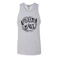 thumbnail image 1 of Go All Out Volleyball Distressed Ball Sleeveless Tank Top T-Shirt Mens/Women/Flowy, 1 of 3