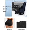 thumbnail image 3 of Roadbox Compression Shorts Women 3" Volleyball Shorts with Pockets Cool Dry for Running Workout Yoga Cycling Swimming Dance, 3 of 5