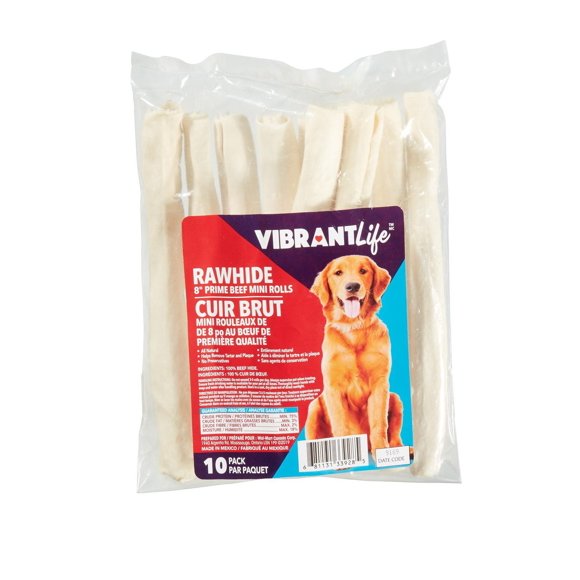 Vibrant Life Rawhide Mini Rolls