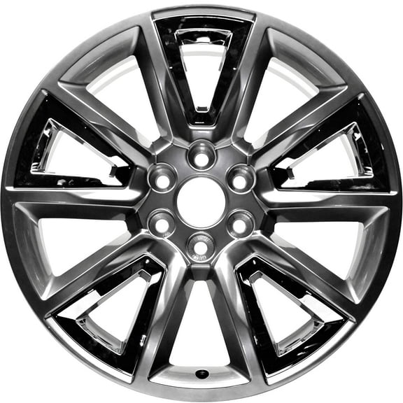 New Aluminum Wheel 22 inch for 2018 Chevrolet Silverado 1500 22x9 Rim 6 Lug 139.7mm