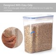 thumbnail image 4 of Caja Almacenamiento Alimentos Hermético Organizador Secos Sellados 4 PCS 4L Gran Capacidad A Prueba Humedad Con Etiquetas para La Harina Té Arroz Granos, 4 of 9