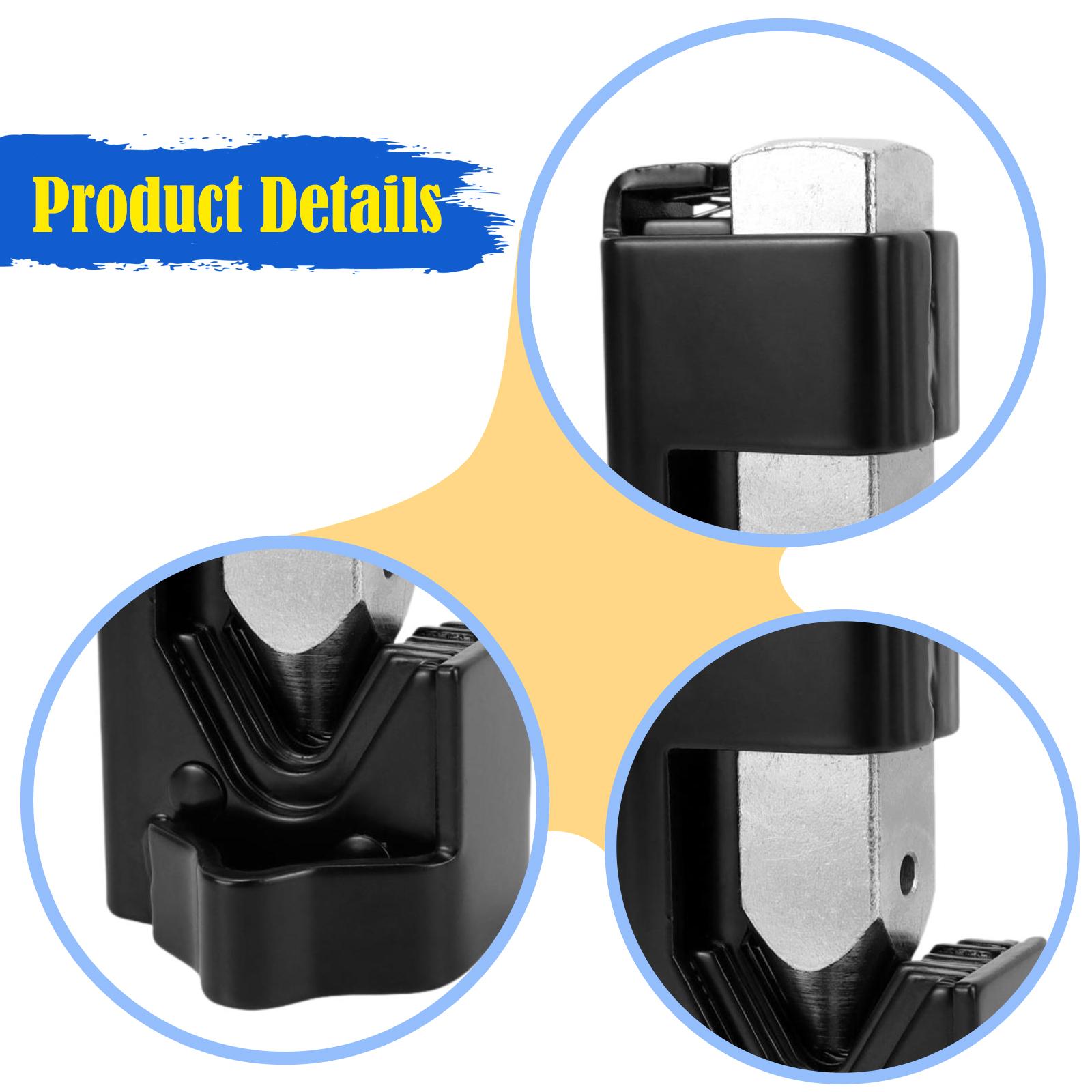 Wzmzjy Battery Cable Hammer Lug Crimper Tool for Wire Crimping Cables Terminal Black