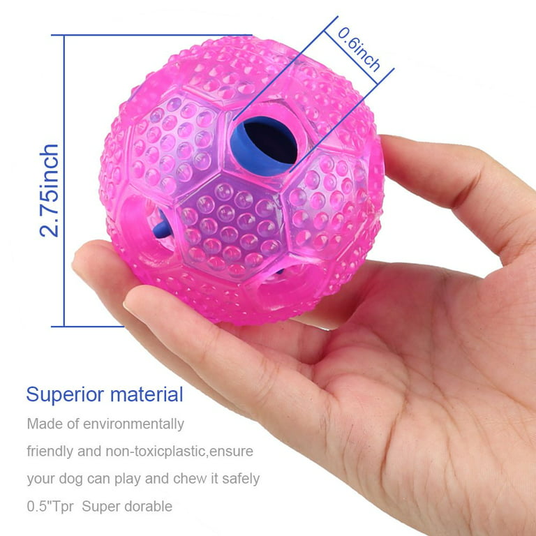 Topcobe Interactive Dog Toy, IQ Treat Ball Food-Dispensing Toys