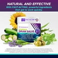 thumbnail image 2 of Pergenics Drawing Salve Lavender Ointment 2 oz - Natural Drawing Salve, First Aid Ointment for Skin Care, Herbal Salve Drawing Ointment with Soothing Lavender, 2 of 9