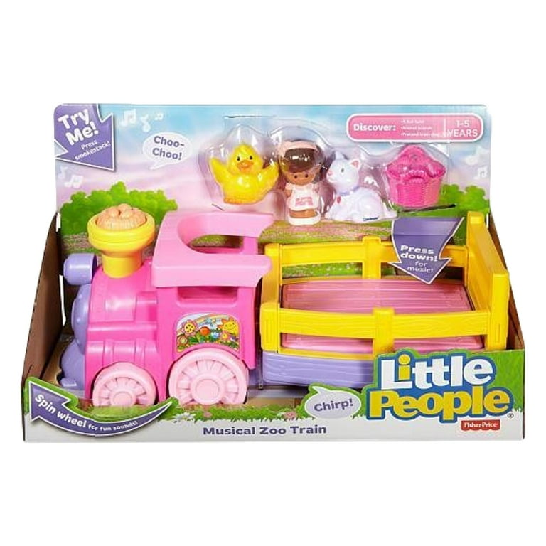 Fisher Price Little People Musical Animal Zoo Train with Mia Conductor