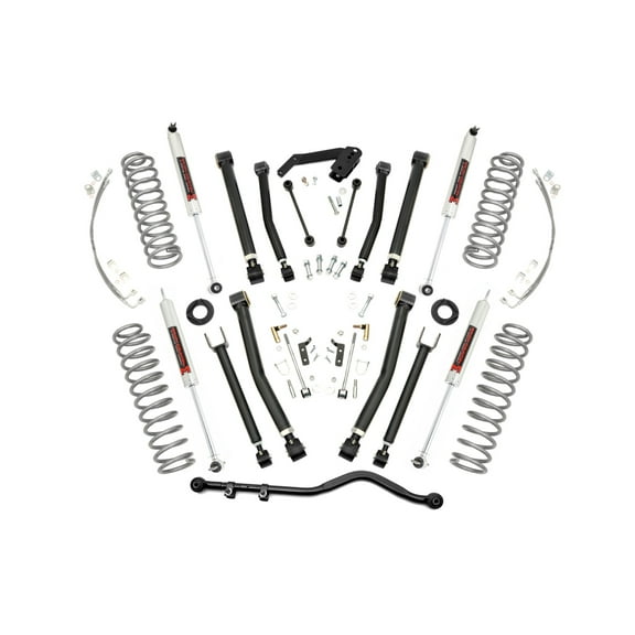 Rough Country 4" X-Series Lift Kit for 07-18 Jeep Wrangler JK Unlimited - 67440 Fits select: 2015-2017 JEEP WRANGLER UNLIMITED SPORT, 2012-2014 JEEP WRANGLER SPORT