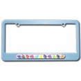 thumbnail image 1 of Flip Flops Multi Color, Family License Plate Tag Frame, Multiple Colors, 1 of 1