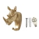 thumbnail image 5 of 2X Ganchos Vintage Cabeza de Animal Guardarropa Puerta de Perchero Ganchos Decoración de BLESIY Gancho decorativo de resina, 5 of 8
