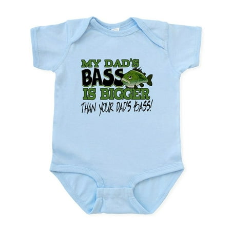 

CafePress - My Dad s Bass Infant Bodysuit - Baby Light Bodysuit Size Newborn - 24 Months