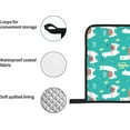 thumbnail image 6 of Cute White Llama and Cactus Print Oven Mitts and Pot Holders Sets 4 Piece Set Kitchen Women Men Cooking Baking Microwave Heat Resistant, 6 of 6