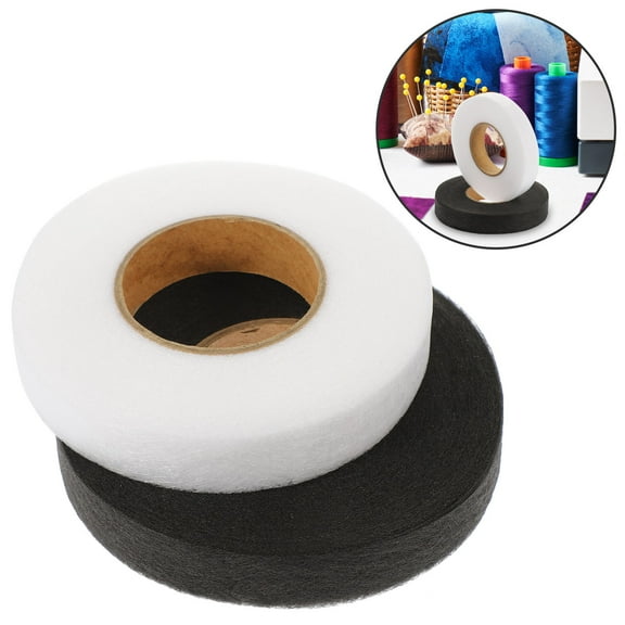 BESTOYARD Double Sided Fusible Interlining Tape Iron on Fabric Adhesive for Clothes and Accessories