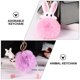 thumbnail image 2 of 6pcs encantadores llaves de peluche llaves de muñecas de felpa decoraciones de llavero decorativo, 2 of 4