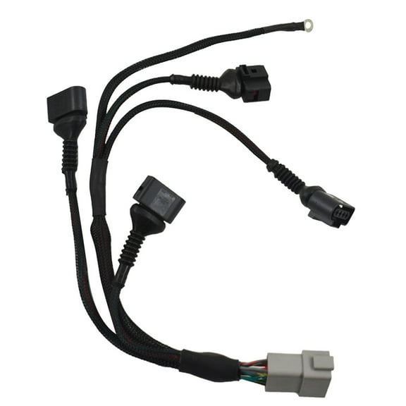 Ignition Coil Wiring Harness Fit for Audi Volkswagen Golf Jetta Beetle Passat 1.8L 1997-2006