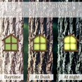 thumbnail image 2 of Ventanas y puertas en miniatura con luces decorativas para árboles, puertas y ventanas luminosas para dormir de hadas, escultura de jardín artística para patio, decoración de césped, 2 of 5
