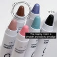 thumbnail image 4 of Lápiz de sombra de ojos nacarado, 13 colores, mate, blanco, ilumina los ojos, contorno de la cabeza, sombra de ojos, brillo, resaltador, herramienta de pluma, 4 of 4