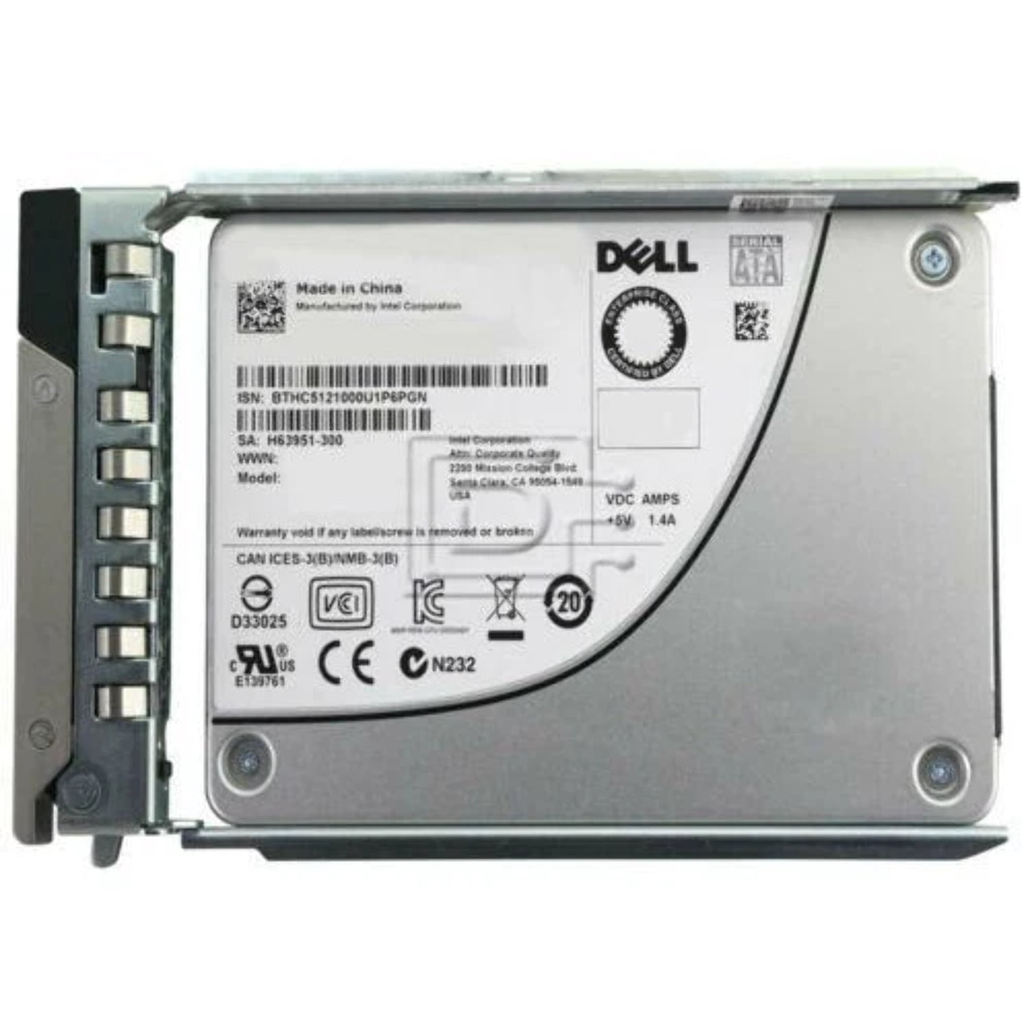 Dell 400-ATHO / 0GH4N 1.92TB 2.5 MLC 512n SATA SSD Kit DXD9H Hawk-M4R 884116328834 Disco