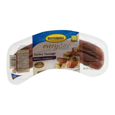 Butterball Everyday Turkey Sausage Polska Kielbasa, 13.0 OZ - Walmart.com