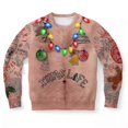 thumbnail image 2 of Ugly Christmas Sweatshirt Novelty 3d Funny Sweater Long Sleeve Pullover For Women Men, 2 of 4
