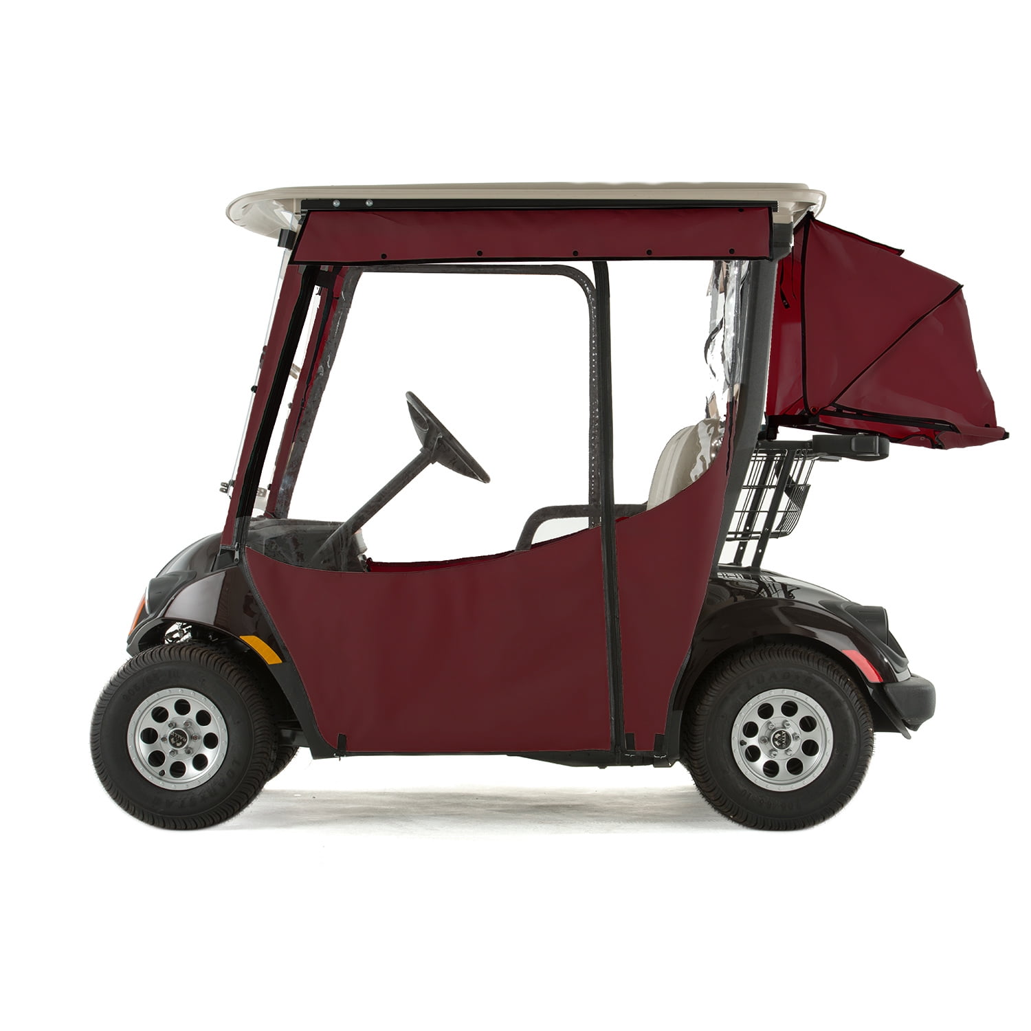Yamaha Drive 2 Golf Cart PROTOURING Sunbrella Track Enclosure