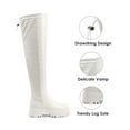 thumbnail image 3 of DREAM PAIRS Women's Platform Over The Knee Boots Lug Sole Round Toe Thigh High Long Chunky Block Heels Fall Boots, 3 of 6
