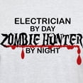 thumbnail image 3 of CafePress - Zombie Hunter Electrician Light T Shirt - Men's Classic Graphic T-Shirt, 3 of 4