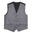 thumbnail image 1 of Men's Plaid Dress Vest for Tuxedo and Suit Proms and Weddings, 1 of 2