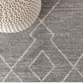 thumbnail image 3 of JONATHAN Y MOROCCAN HYPE 5 x 8 Area Rug, Alia Moroccan Beni Souk - Gray/Cream, MOH202B-5, 3 of 10