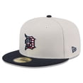 thumbnail image 3 of Men's New Era  Khaki/Black Detroit Tigers 2024 Fourth of July 59FIFTY Fitted Hat, 3 of 6