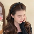 thumbnail image 4 of Retro High-Crown Flip-Up Headband (Toothed Design), Fashionable High-Crown Headband, Anti-Slip Decorative Accessories for Women, 4 of 5