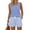 Light Blue, variant on Two Piece Sets for Women Classy Outfits for Women Womens Summer Matching Sets Summer Sets Matching Sets Women Clothing Sleeveless Top Matching Lounge Sets Beach Set Vacation Outfits for Women