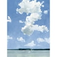 thumbnail image 3 of Caroline, Emma 19x24 Black Modern Framed Museum Art Print Titled - July Lakeside II, 3 of 5