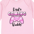 thumbnail image 4 of Inktastic Dad's Gaming Buddy- Pink Controller Boys or Girls Long Sleeve Baby Bodysuit, 4 of 5