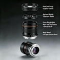 thumbnail image 3 of EF Lens for Canon - 85mm f1.8 Medium Telephoto Lenses Manual Camera Portrait Lens for Canon EOS Rebel T8i T7i T7 T6 T6s T6i T3i T2i SL3 SL2 4000D 2000D 5D Mark IV/6D II/7D 90D 80D 70D 60D, 3 of 9