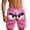 Pink, variant on FUZHIQ Plus Size Beach Shirts for Men Lightweight Solid Color Quick-Dry Spring Break Swim Trunks with Pockets Upf 50+ Sun Protection Beach Wear,XL