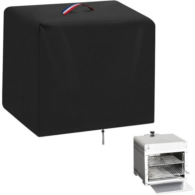 HLONK Waterproof Polyester Propane Gas Grill Cover with Drawstring Closure Outdoor Protection for Big Horn Portable Infrared BBQ Grill/ Steak Cooker/ Salamander Broiler/ Barbecue Propane