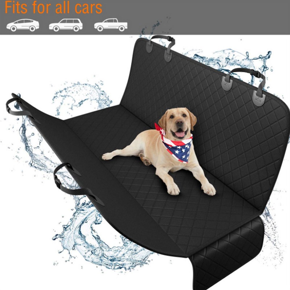 Housse De Siège Auto 2 En 1 Pour Chien - Imperméable, Antidérapante, Avec Ceinture De Sécurité, Pour Chiots Et Chiens Moyens