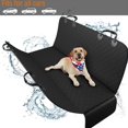 thumbnail image 4 of Dog Back Seat Cover  Protector Waterproof Scratchproof Hammock for Dogs Backseat Protection Against Dirt and Pet Fur Durable Pets Seat Covers for Cars & SUVs, 4 of 6
