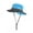 Blue, variant on Kids Boys Girls Sun Hat with Wide Brim UV Protection Bucket Cap Outdoor Beach Hat  Pink