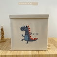 thumbnail image 4 of PEACNNG Adorable Foldable Dinosaur Pattern Storage Box With Lid: Organize Clothes, Toys, and Sundries with Playful Style!(33x33x33), 4 of 5