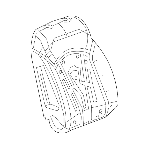 Genuine OEM GM Part # 23426921 Seat Back Pad