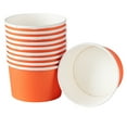 thumbnail image 4 of Restaurantware Orange Paper Party Supply Sets, (200 Pieces) 5 Ounces, 4 of 10