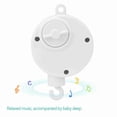 thumbnail image 4 of Bebé Infantil Cuna Cama Colgante Campana Juguete Caja de Música Mecánica Dulce Melodía Relajante Ayuda Dormir Cognición 0 ~ 36 Meses, 4 of 7
