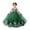 Blackish Green, variant on Girls Princess Dress Lace Embroidery Mesh Sleeve Tulle Floor Length Maxi Dress Ball Gown for Baptism Party Birthday Communion Formal