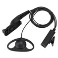 thumbnail image 1 of ABS D-Type Walkie Talkie Earpiece PTT Mic Headset for Motorola P8268 Radio, 1 of 4