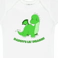 thumbnail image 4 of Inktastic Daddy's Lil' Dragon Cute Green Dragon Boys or Girls Baby Bodysuit, 4 of 5