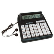 MAXIAIDS Reizen Talking Calculator with Repeat Key- English