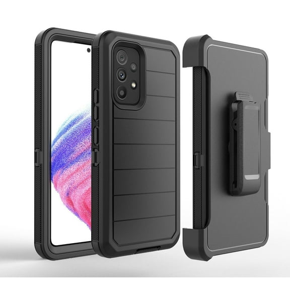 for Samsung Galaxy A53 5G Phone Case Dual Layer Full-Body Case Drop Resistant Shockproof Case with Built In Screen Protector