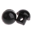 thumbnail image 3 of 200 Piezas de Plástico Ojos de Seguridad / para de Juguete Que Hacen Manualidades Bricolaje Negro - Negro, 15 Mm 13mm Macarena Ojos de juguete Ojos de muñeca, 3 of 8