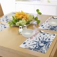 thumbnail image 4 of Ambesonne 4th of July Place Mats Set of 4, Independence Theme, Standard Size, Red White and Navy Blue, 4 of 6